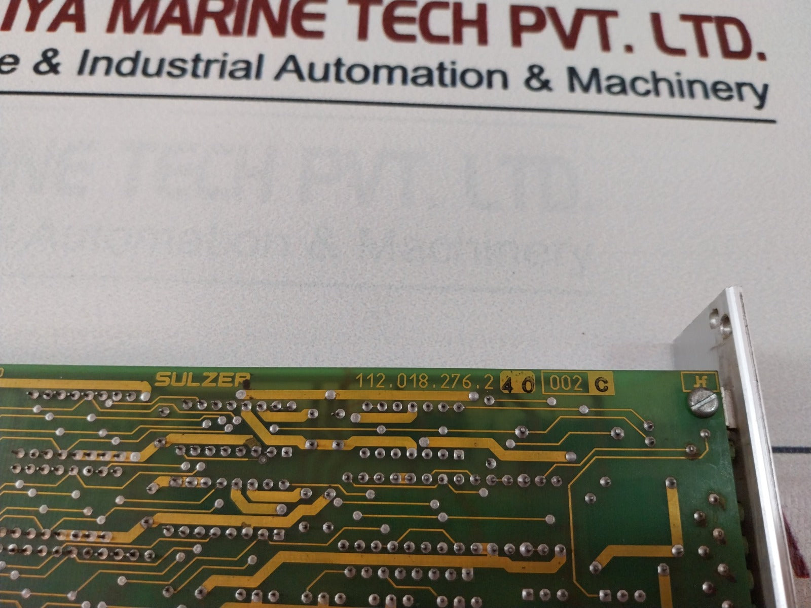 Sulzer Sipwa Tp 112.018.276.240 002C Circuit Board