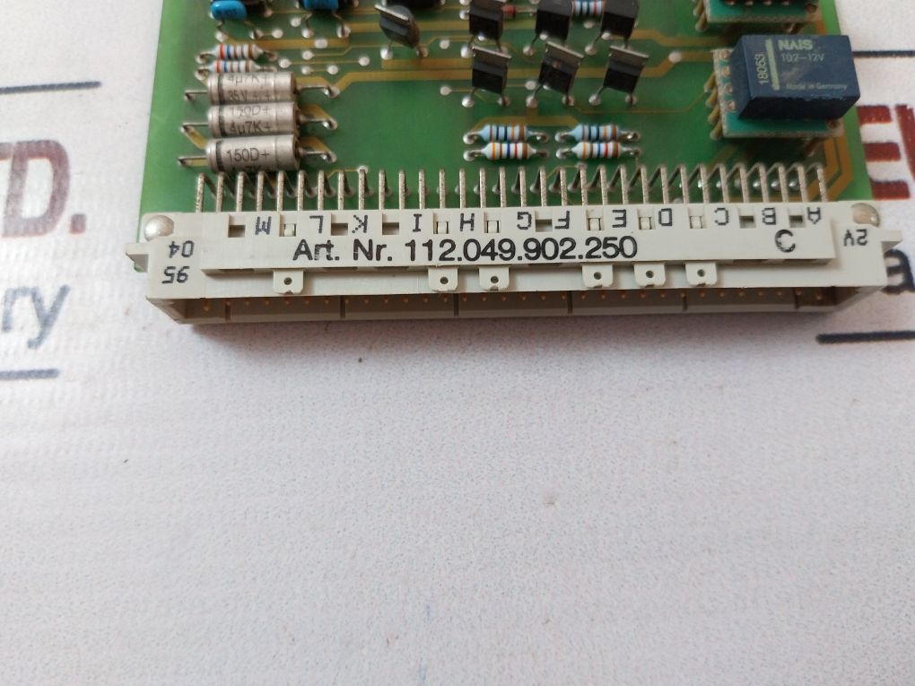 Sulzer Sipwa Tp Printed Circuit Board