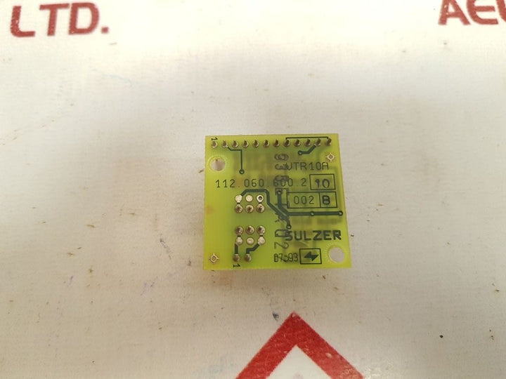 Sulzer Vtr10A Pcb Card