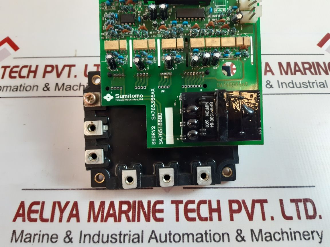 Mitsubishi pm75rsa060 power module with sumitomo ssdrv2 sa765366ax