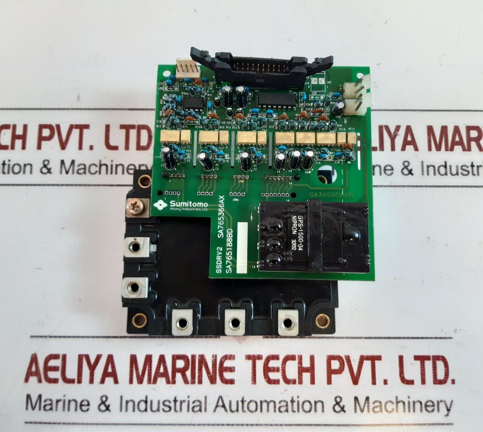 Mitsubishi pm75rsa060 power module with sumitomo ssdrv2 sa765366ax