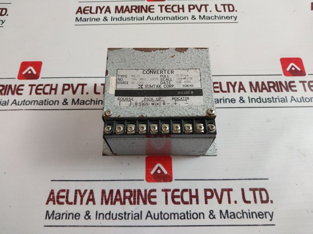 Sumtak Mc-01 Converter Ac 100V 2500 Rpm