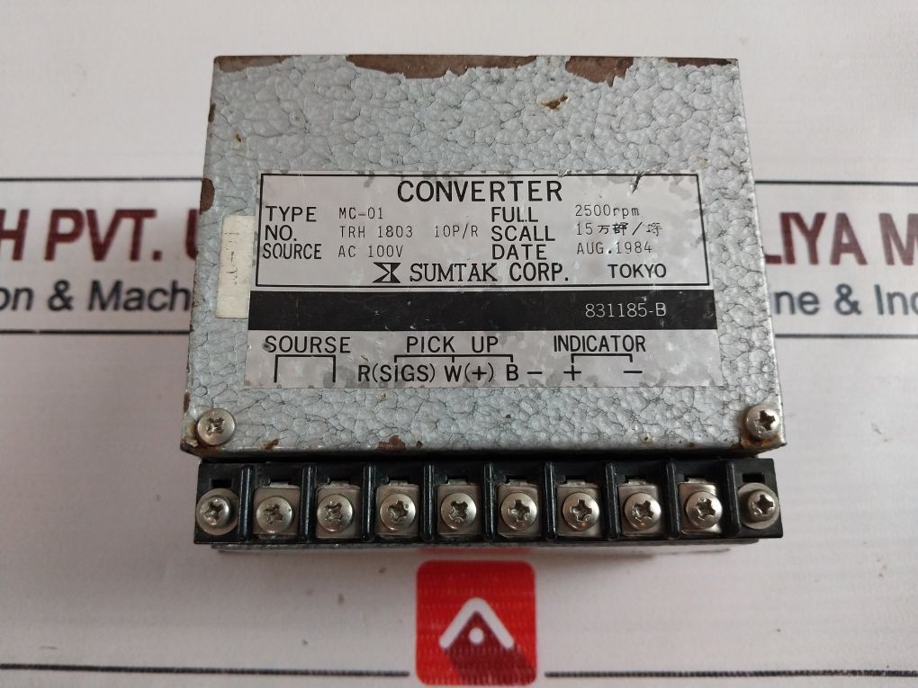 Sumtak Mc-01 Converter Ac 100V 2500 Rpm