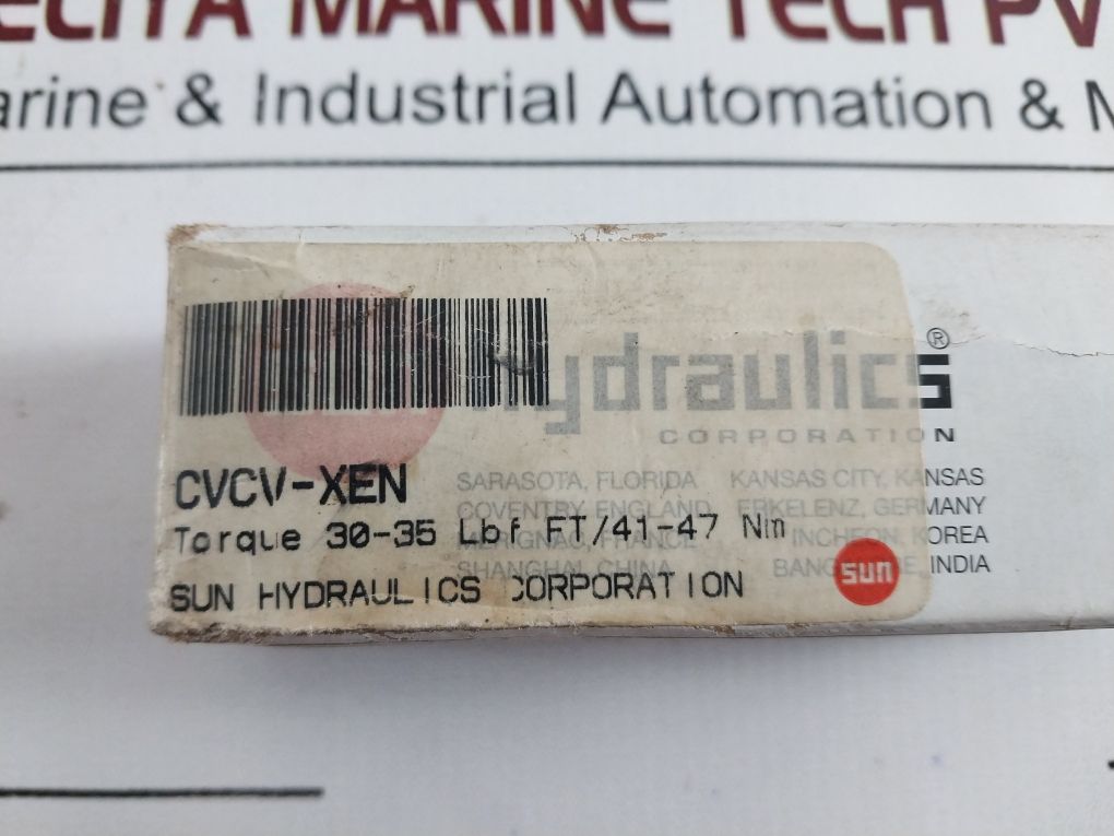 Sun Cvcv Xen Cartridge Valve