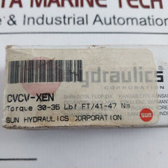 Sun Cvcv Xen Cartridge Valve