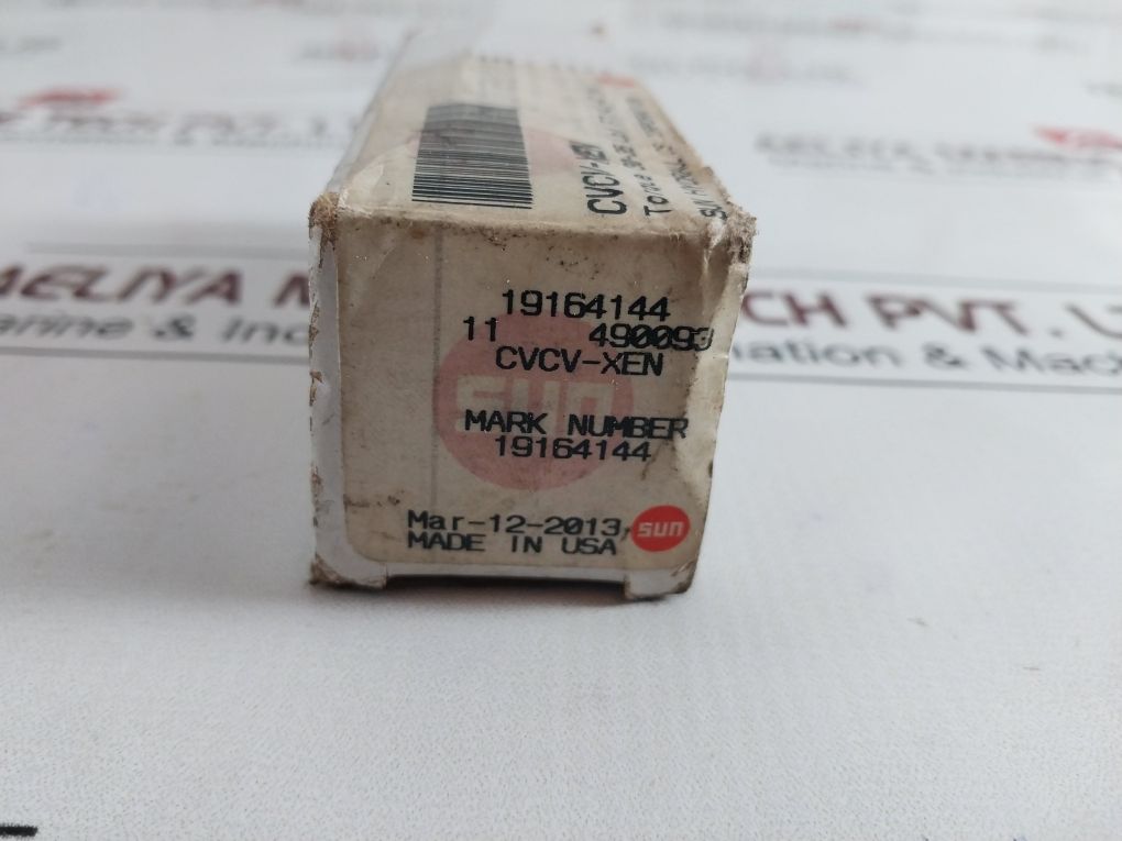 Sun Cvcv Xen Cartridge Valve