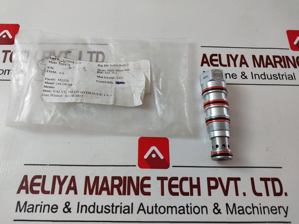 Sun Dods Xhn Hydraulic Pilot Valve
