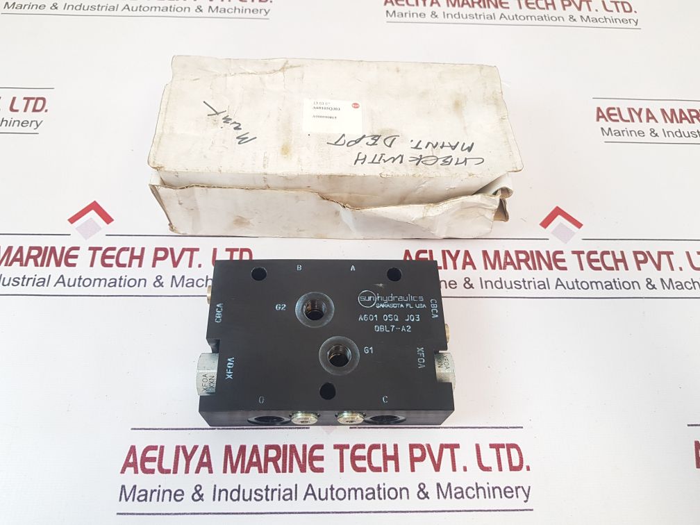 Sun Hydraulics 0Bl7-a2 Valve Block