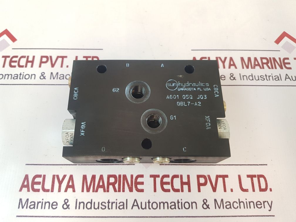Sun Hydraulics 0Bl7-a2 Valve Block