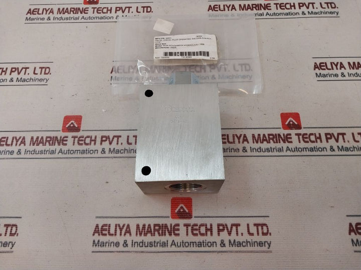 Sun Hydraulics 0K76-a2 Pilot Operated Check Valve