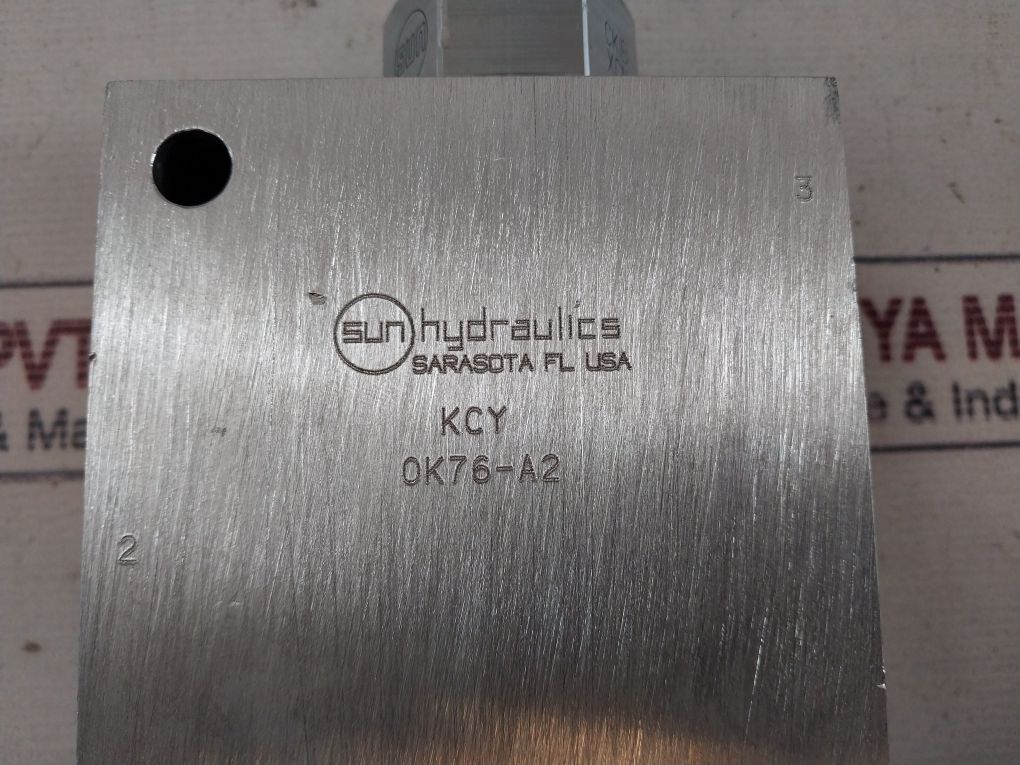 Sun Hydraulics 0K76-a2 Pilot Operated Check Valve