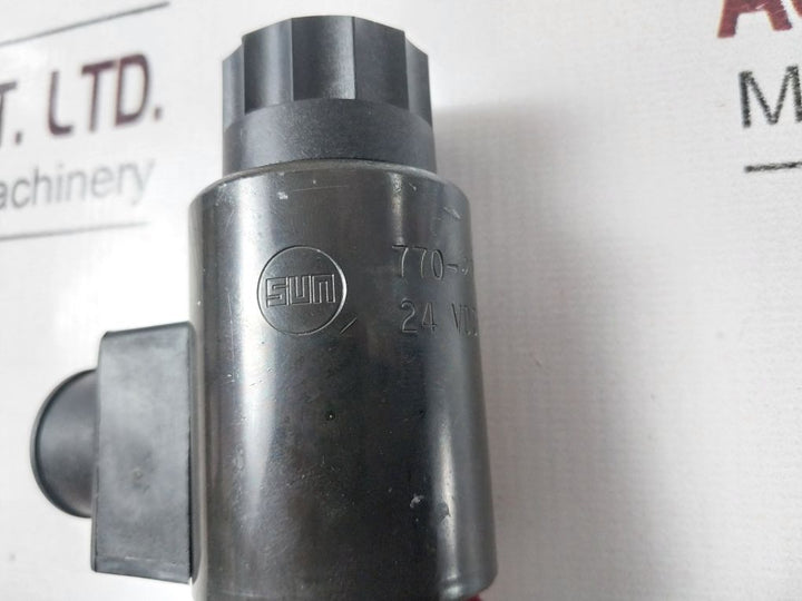 Sun Hydraulics Dtda Mcn Valve With 770-224 Coil 24 Vdc
