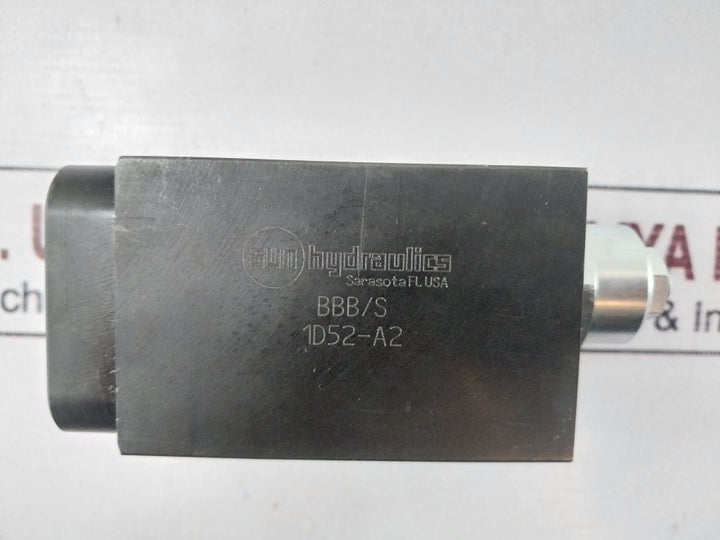 Sun Hydraulics Bbb/S Safety Relief Valve