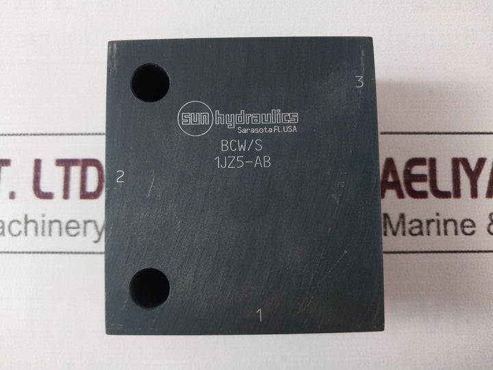 Sun Hydraulics Bcw/S 1Jz5-ab Valve 