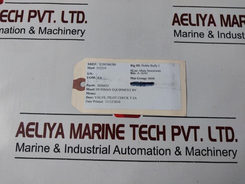 Sun Hydraulics Cked-xcn Check Valve