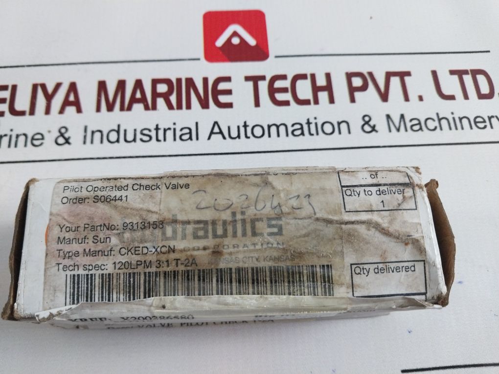 Sun Hydraulics Cked-xcn Check Valve