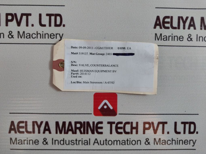 Sun Hydraulics Cbbd-ljn Counterbalance Valve