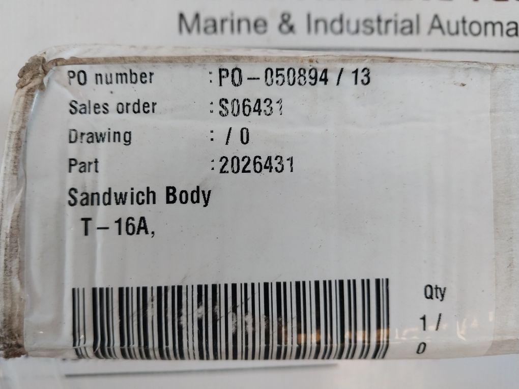 Sun Hydraulics Djc/S 1Da0 Valve