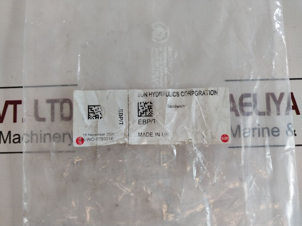 Sun Hydraulics Ebp/T Valve Block