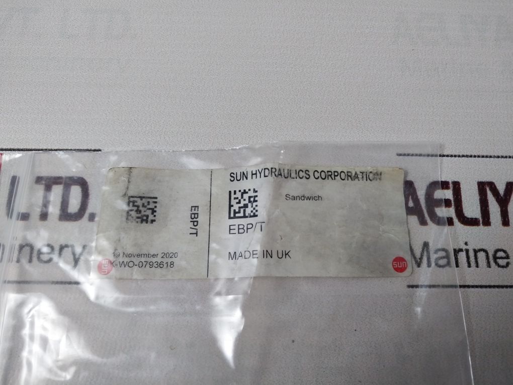 Sun Hydraulics Ebp/T 2Jo0-k1 Pressure Reducing Valve