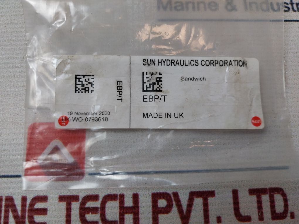 Sun Hydraulics Ebp/T Sandwich Body Type Control Valve 002730 03000