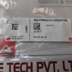 Sun Hydraulics Ebp/T Sandwich Body Type Control Valve 002730 03000