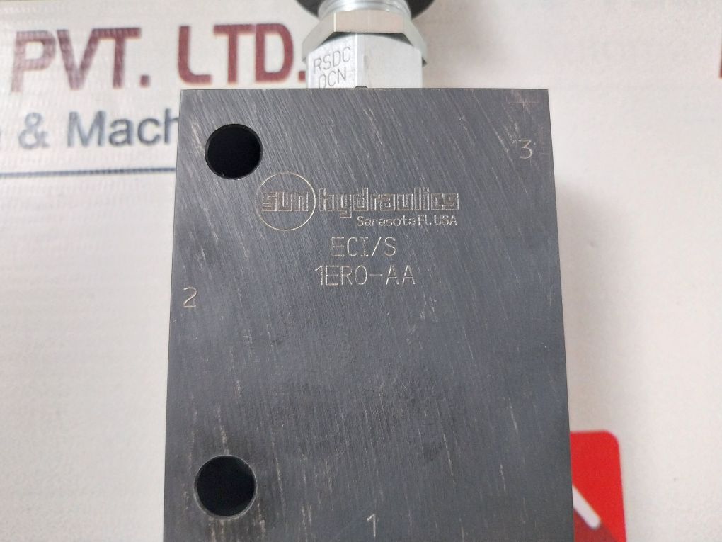 Sun Hydraulics Eci/S Valve Sequence Cartridge With Steel Body 
