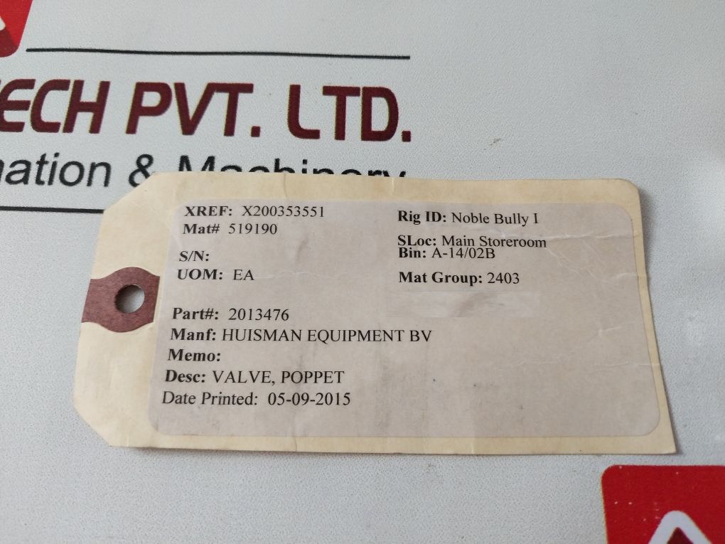 Sun Hydraulics Lohb-xdn Poppet Valve