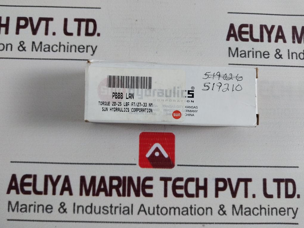 Sun Hydraulics Pbbb-lan Pressure Reducing Valve