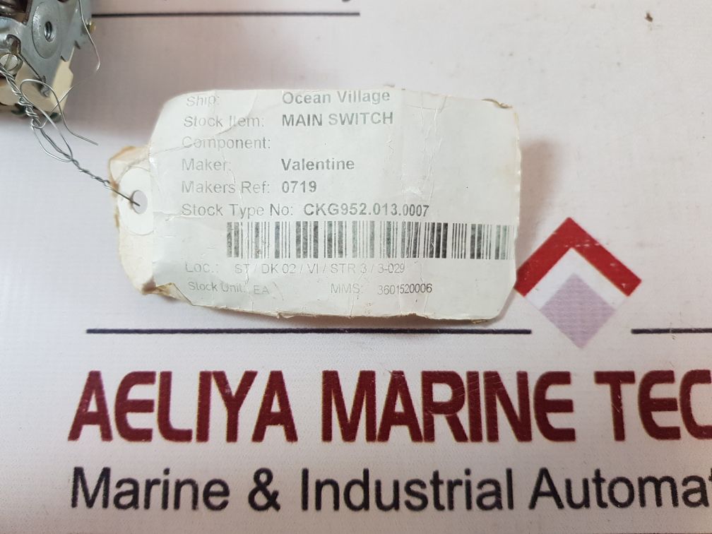 E.G.O. 49 42015000 Main/Cam Switch