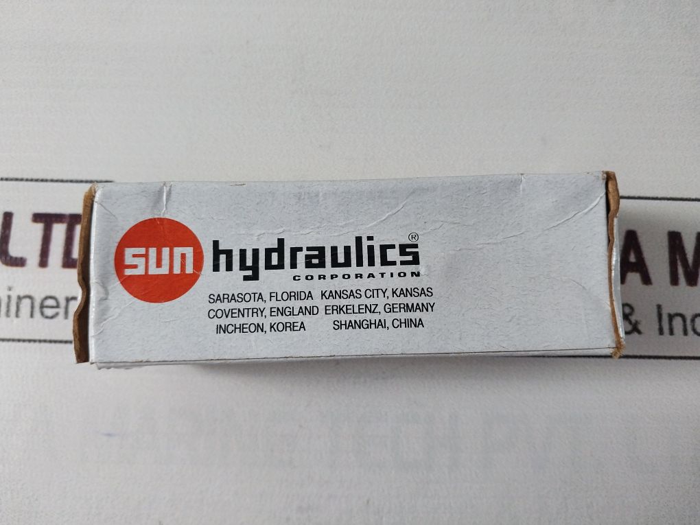 Sun Hydraulics Pbdb Lwn Pressure Reducing Valve 