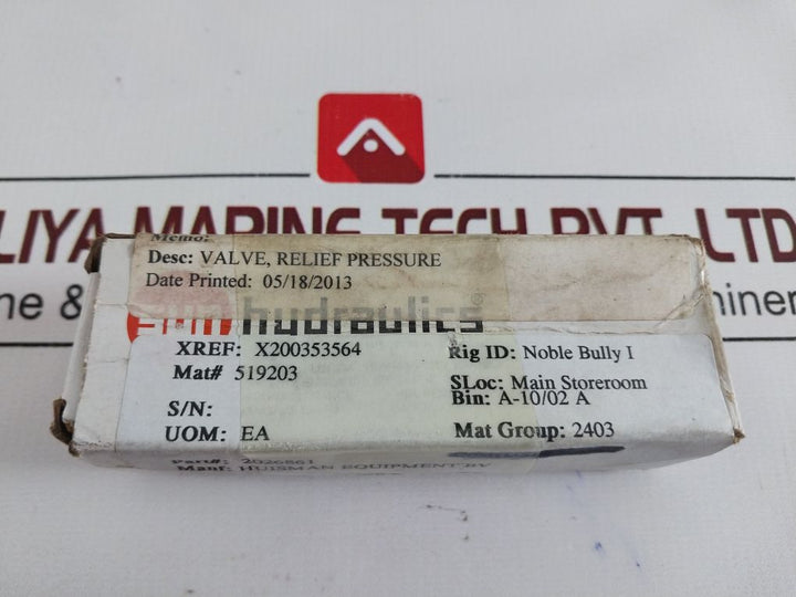 Sun Hydraulics Rdfa-lcn Pressure Relief Valve