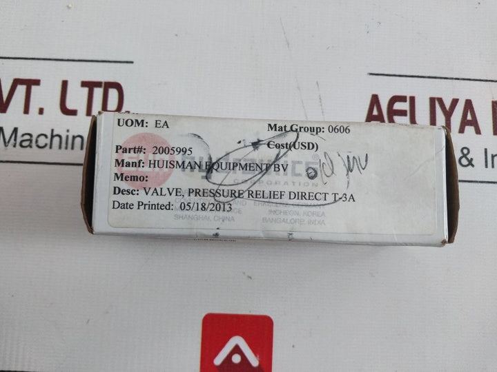 Sun Hydraulics Rdfa-lwn Pressure Relief Valve
