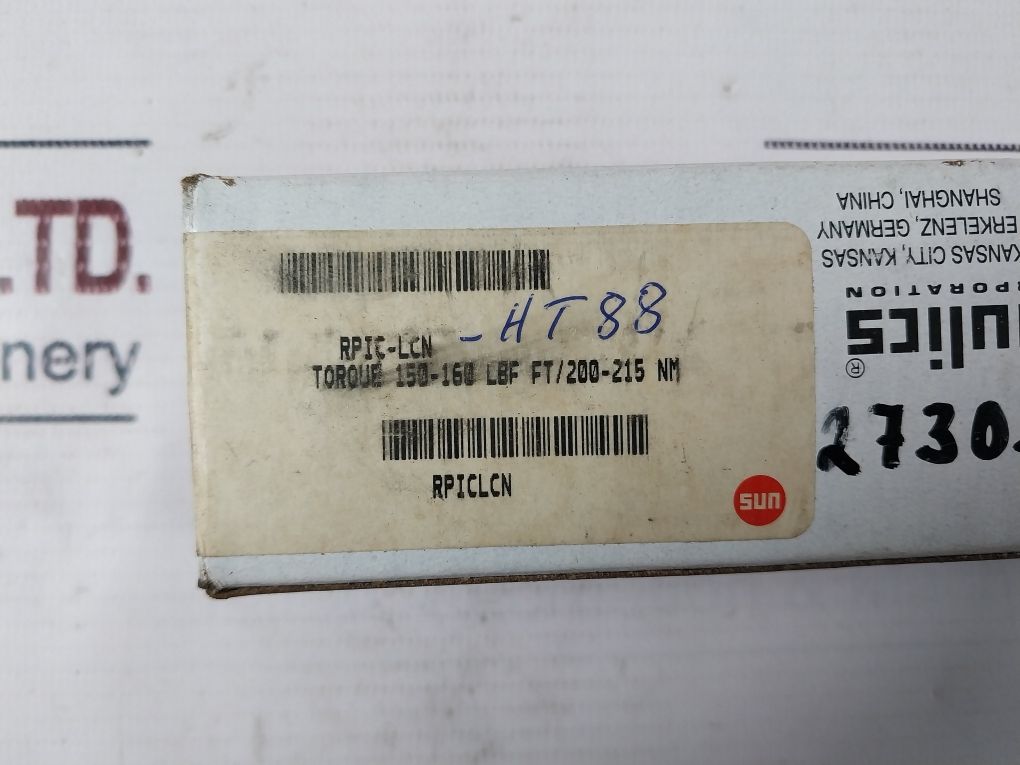 Sun Hydraulics Rpic-lcn Pressure Relief Valve