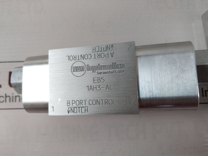 Sun Hydraulics Eb5 1Ah3-ac Hydraulic Valve