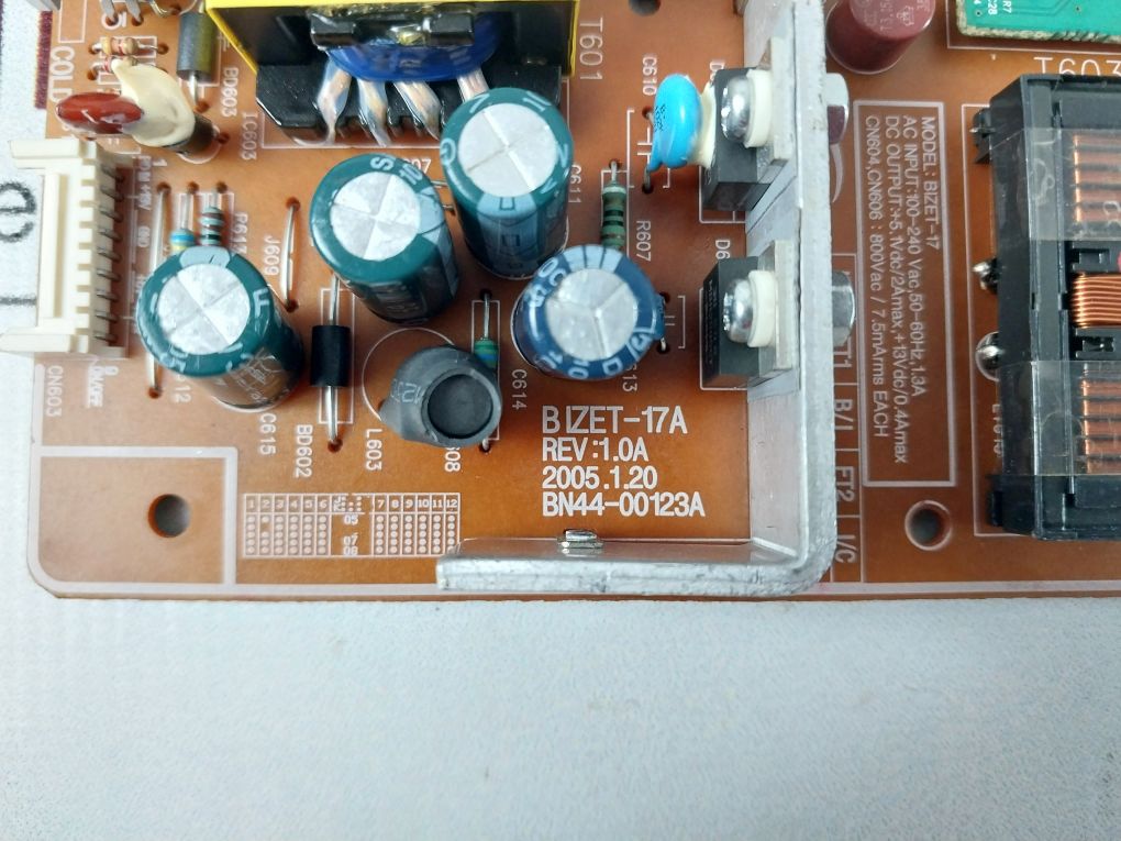 Sun Korea Bn44-00123A Power Board Bizet-17A Rev: 1.0A