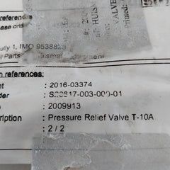 Sun Rdda Lcn Pressure Relief Valve 