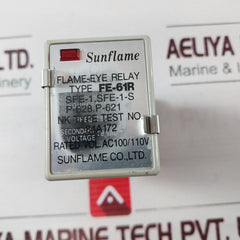 Sunflame Fe-61R Flame Eye Relay 84A172