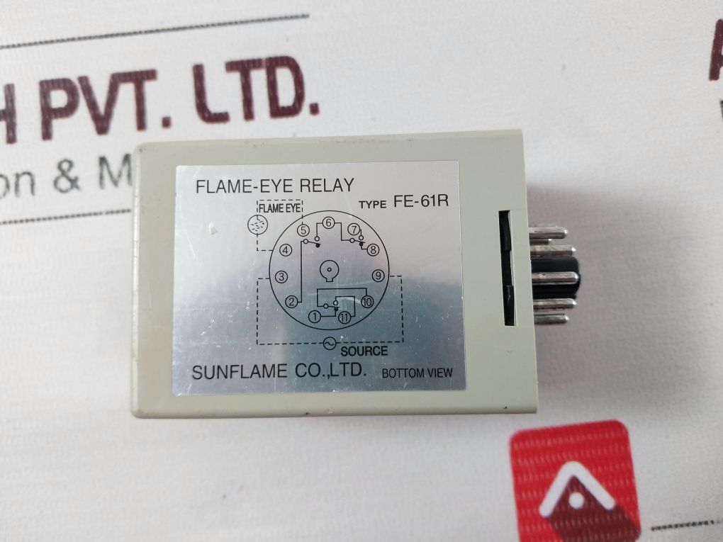 Sunflame Fe-61R Flame Eye Relay 84A172
