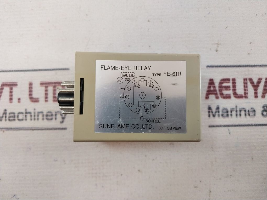 Sunflame Fe-61R Flame-eye Relay 250V