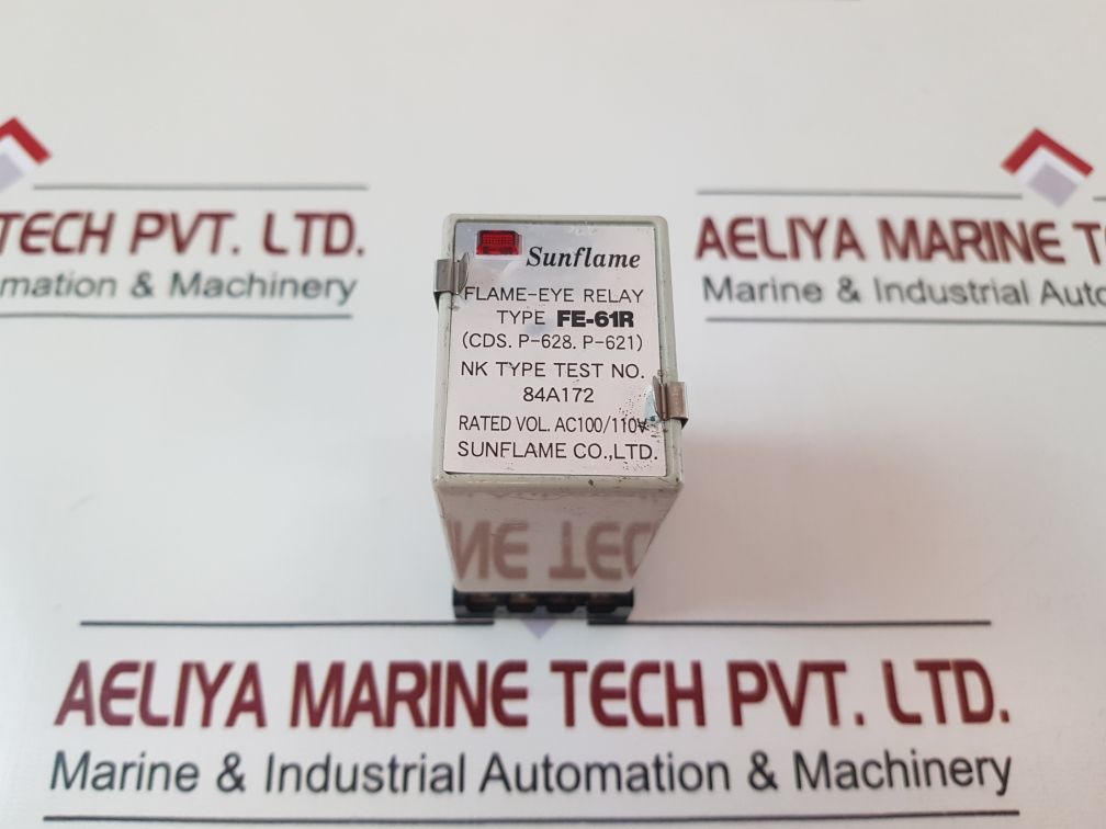 Sunflame Fe-61R Flame-eye Relay Ac100110V With Base
