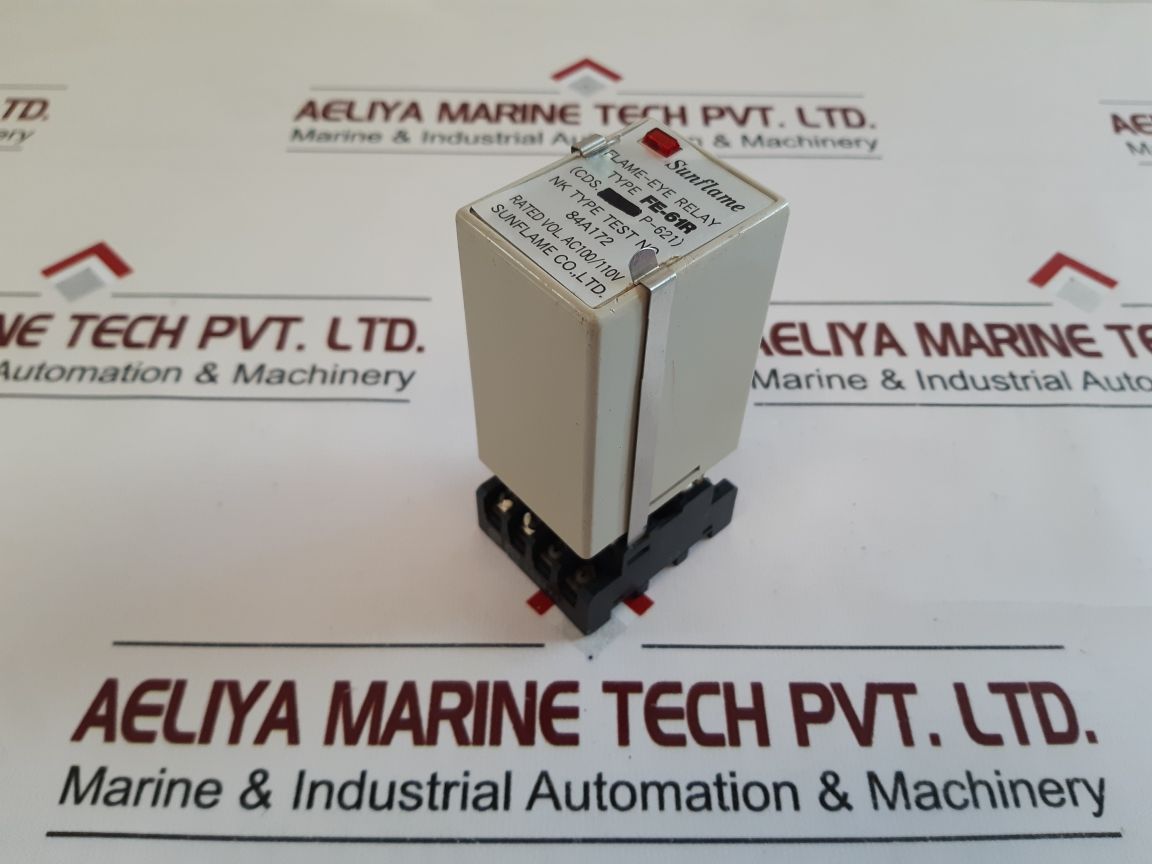 Sunflame Fe-61R Flame-eye Relay With Base
