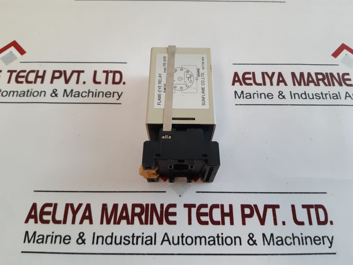 Sunflame Fe-61R Flame-eye Relay With Base
