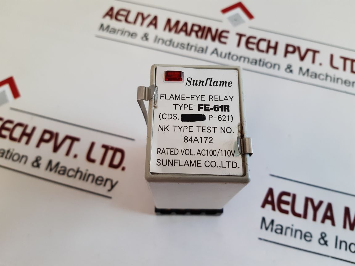 Sunflame Fe-61R Flame-eye Relay With Base
