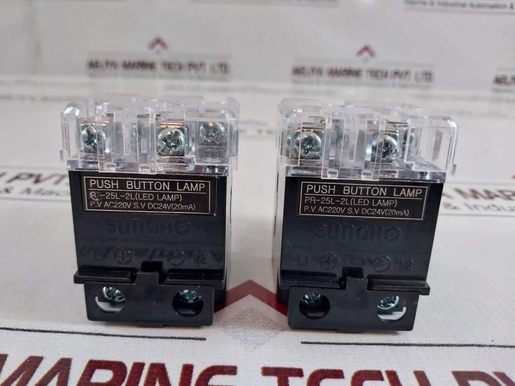 Sungho Pr-25L-2L Push Button Lamp 