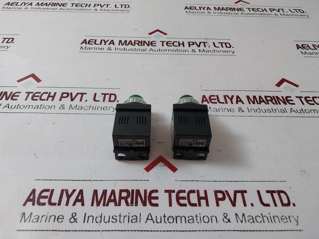 Lot Of 8X Sungho Pr25P-2L (Led) Signal Lamp