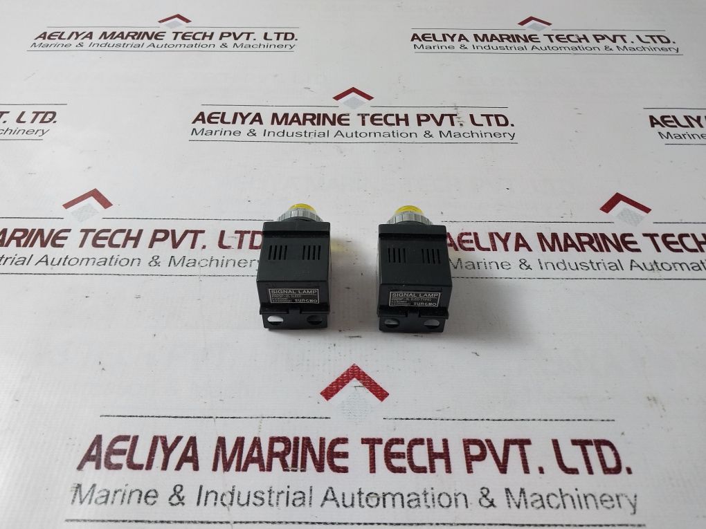 Lot Of 9X Sungho Pr25P-4L (Led Type) Signal Lamp