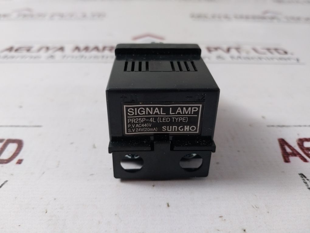 Lot Of 9X Sungho Pr25P-4L (Led Type) Signal Lamp