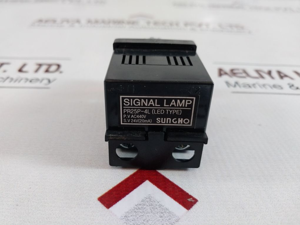 Lot Of 6X Sungho Pr25P-4L(Led Type) Signal Lamp