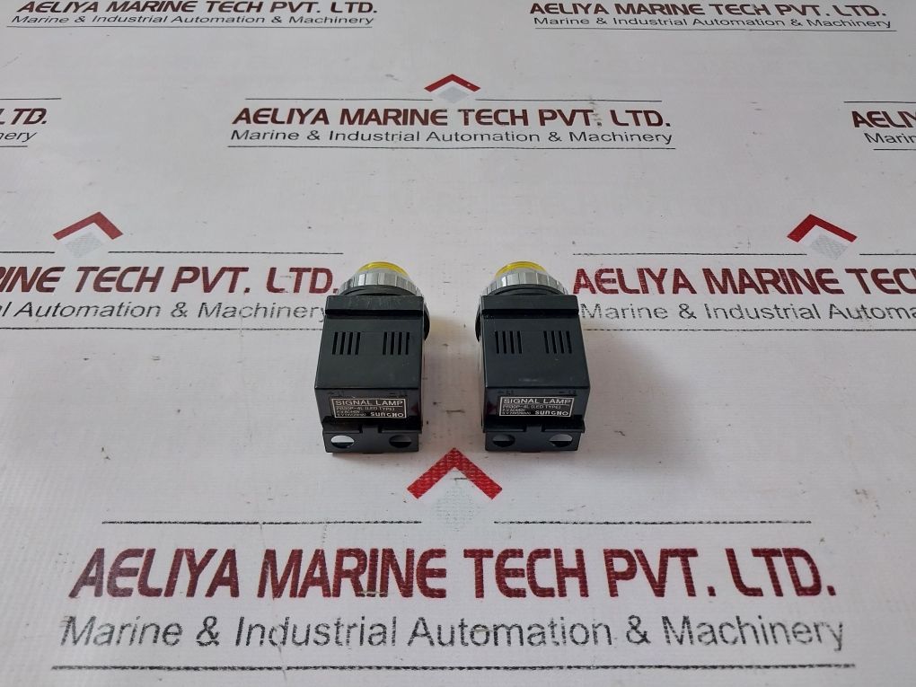 Lot Of 2X Sungho Pr30P-4L(Led Type) Signal Lamp